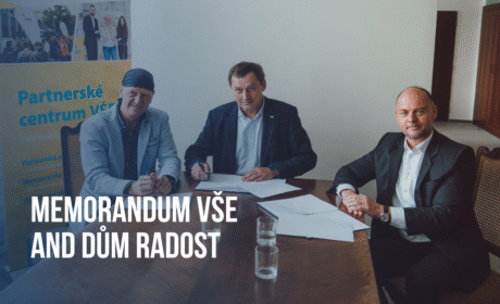 The Prague University of Economics and Business and the Dům RADOST have signed a memorandum of mutual cooperation